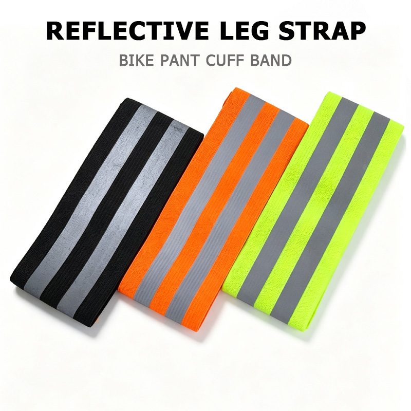 Running Gear High Vis - Reflective Leg Strap Bike Pant Cuff