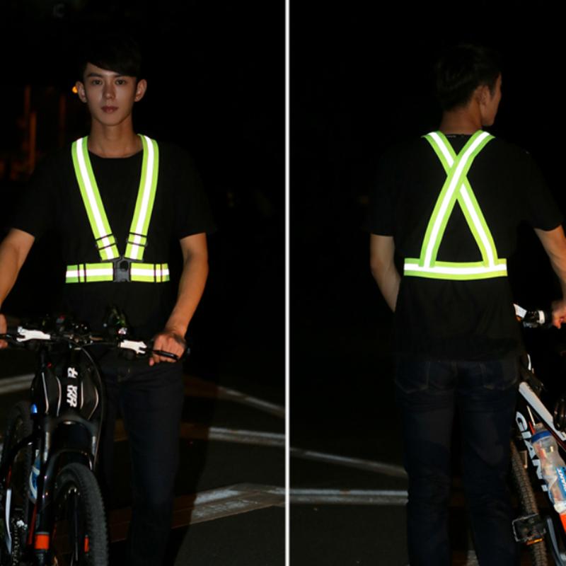Running Gear Youth - 1pc Unisex Night Running Suspender Reflective