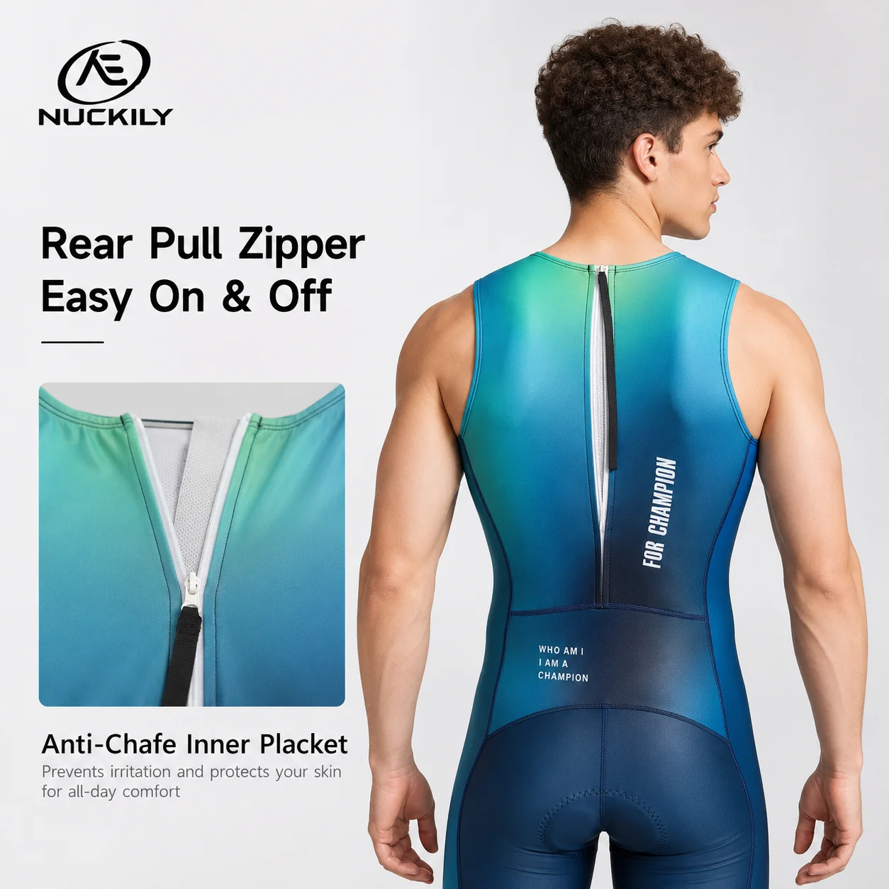 NUCKILY Triathlon Suit Sleevel - đánh giá và giá Running Gear Youth