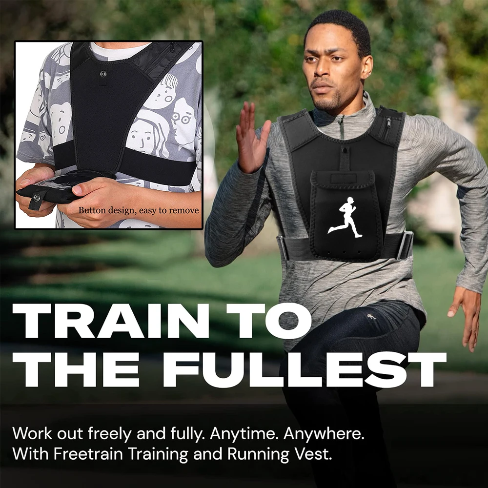 Adjustable Running Vest Phone  - đánh giá và giá Running Gear Sale