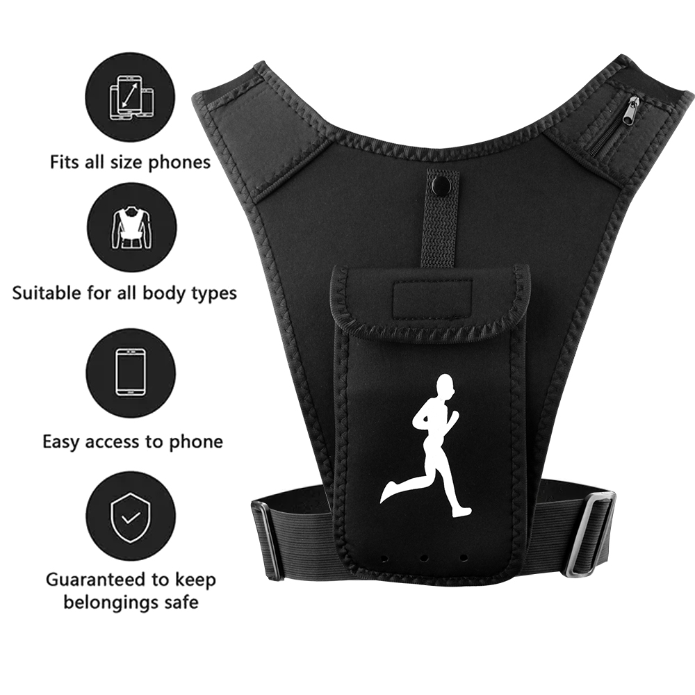 Adjustable Running Vest Phone  - đánh giá và giá Running Gear Sale