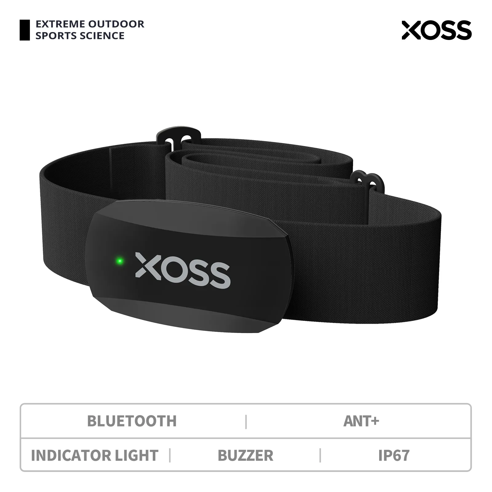 XOSS X2 Chest Strap Heart Rate - đánh giá và giá Heart Rate Strap Chest