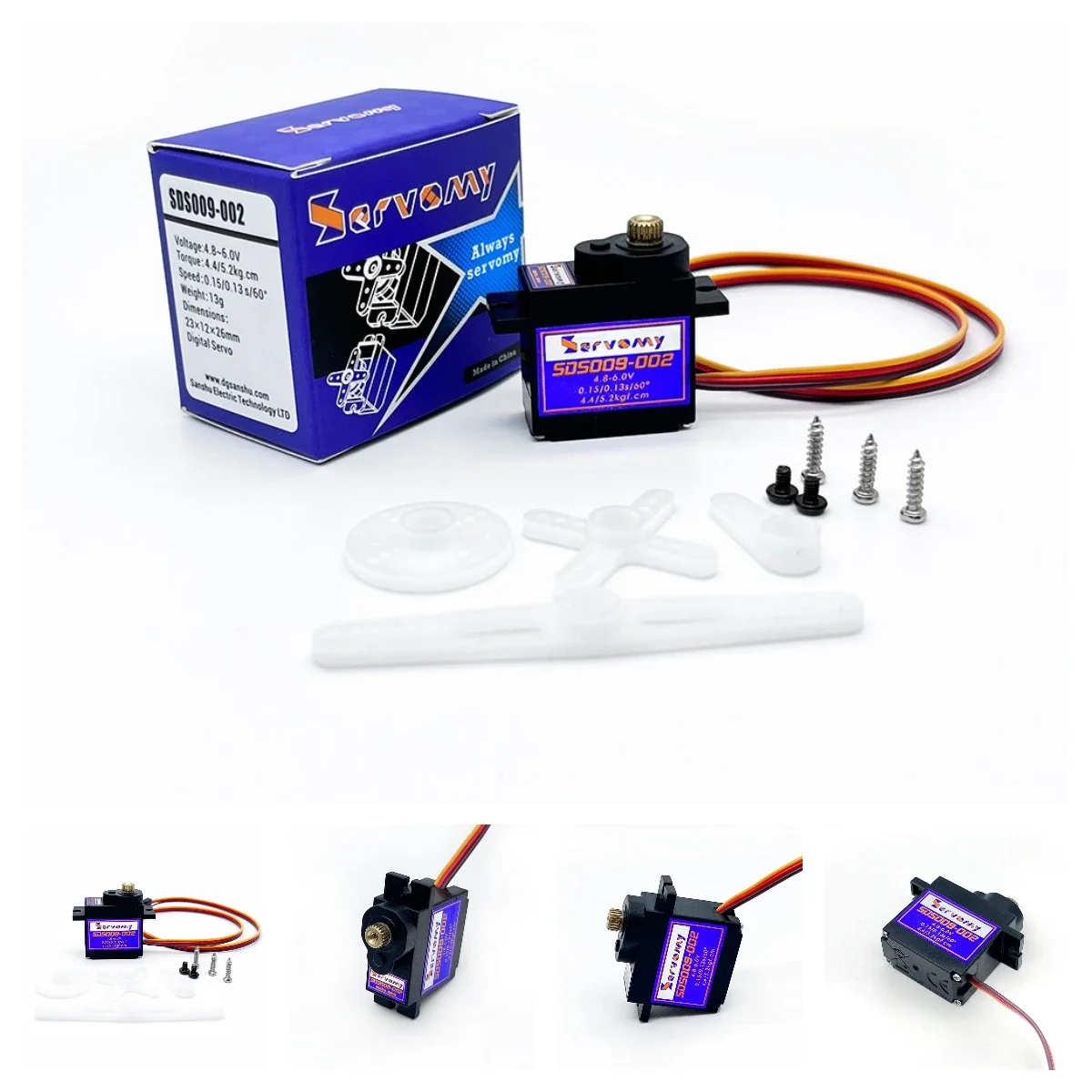 4pcs Servomy SDS009-02 9g Serv - đánh giá và giá Running Gear In A Car