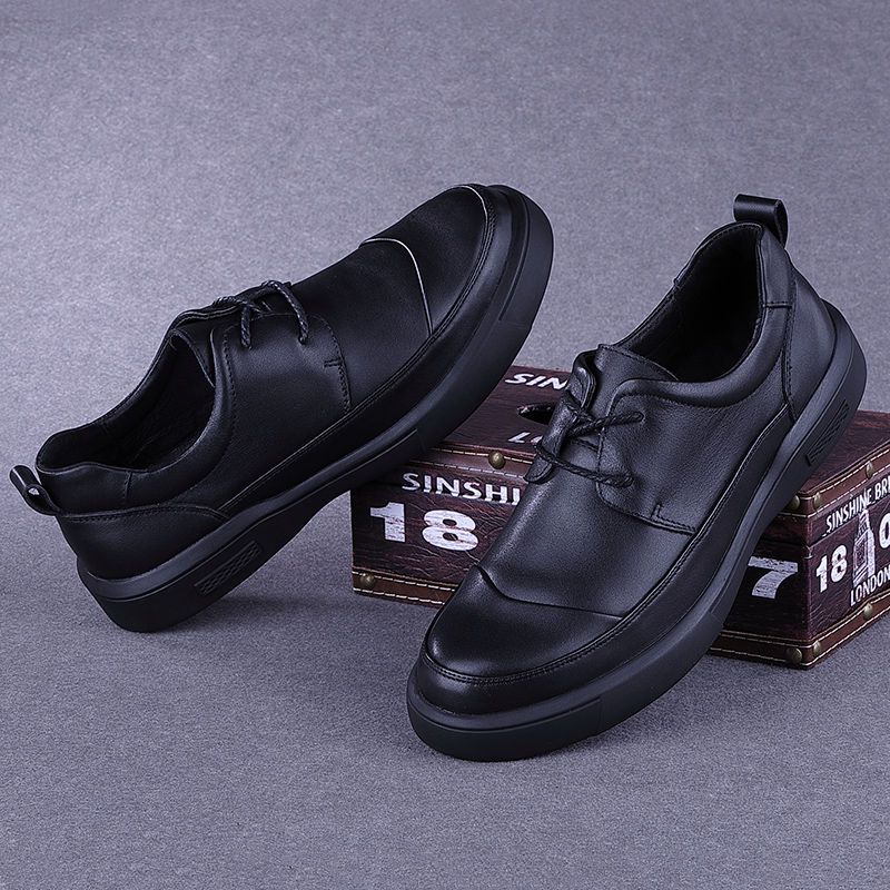 Genuine Leather Shoes Men Luxu - đánh giá và giá Ultragear Running
