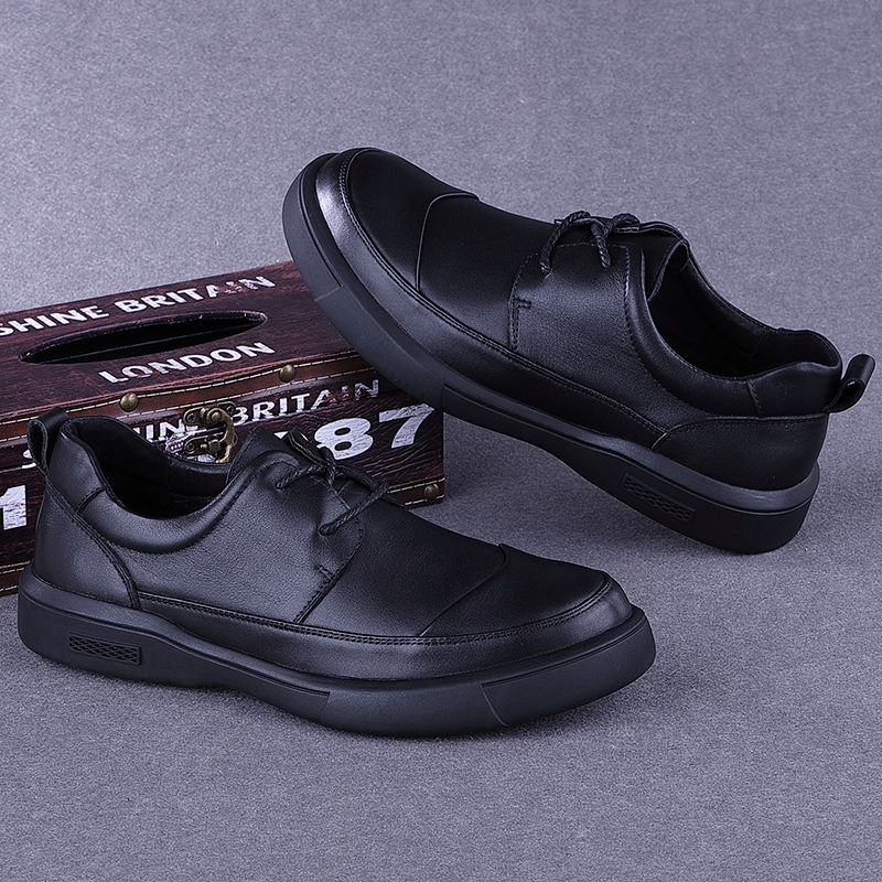 Genuine Leather Shoes Men Luxu - đánh giá và giá Ultragear Running